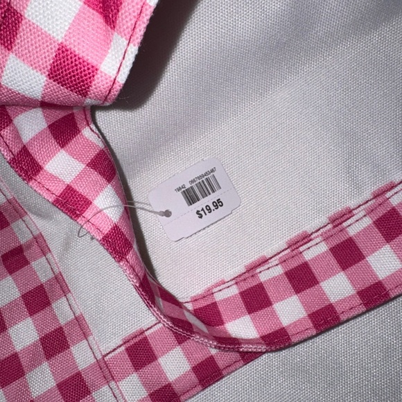NEW Bath & Body Works Gingham Mini Tote - Picture 2 of 4